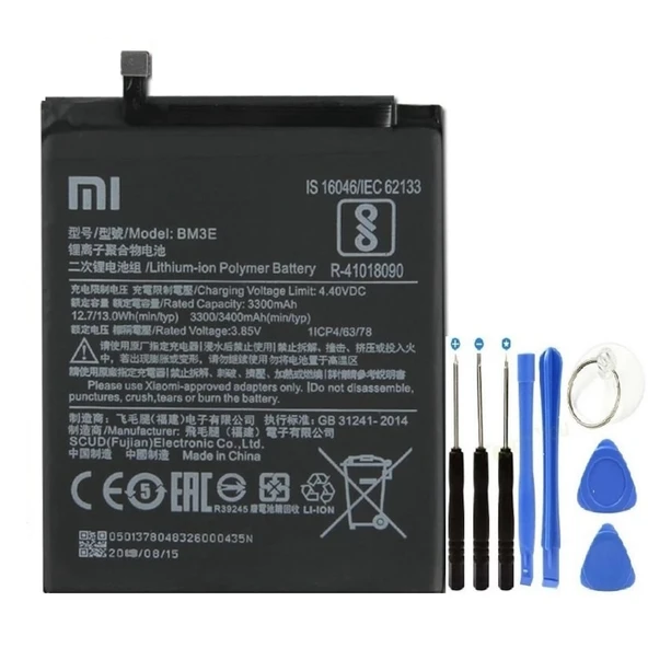 Xiaomi Mi 8 Pil Batarya + Tamir Seti Bm3e 3400 Mah ürün görseli