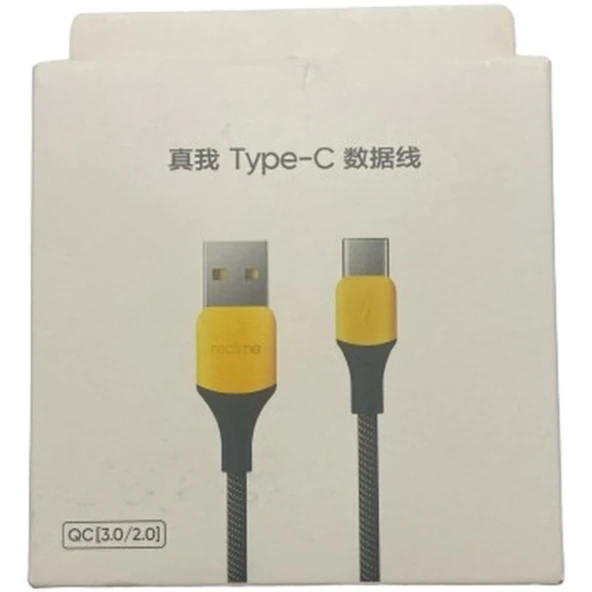 Realme RMW2189 Type C 3A QC 3.0 Hızlı Şarj Ve Data Kablosu - Resim 3