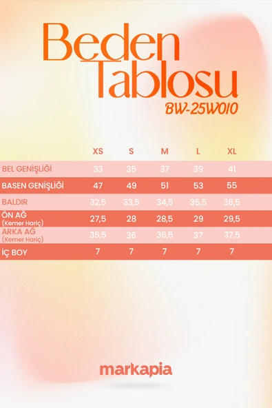 Kadın Yüksek Bel Püsküllü Paça Jean Şort - 4