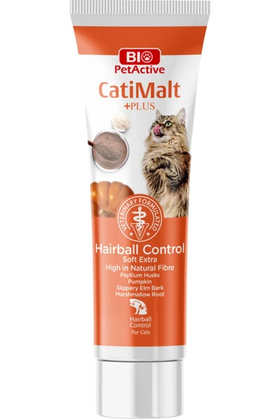 Bio PetActive Catimalt Paste Pat Kediler Için Tüy Yumağı Önleyici 25 Ml