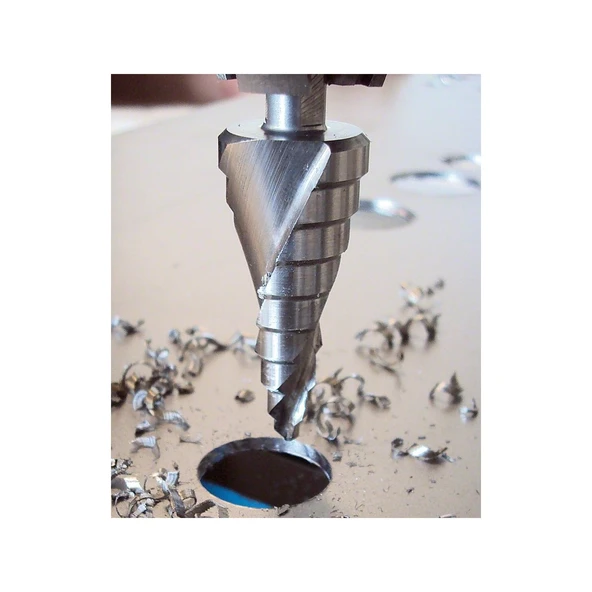 3 Parça HSS-AlTiN Kademeli Delme Uç 4-12/4-20/6-30 - Resim 4