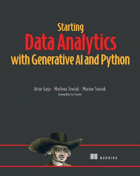 Starting Data Analytics with Generative AI and Python Guja Siwiak ürün görseli