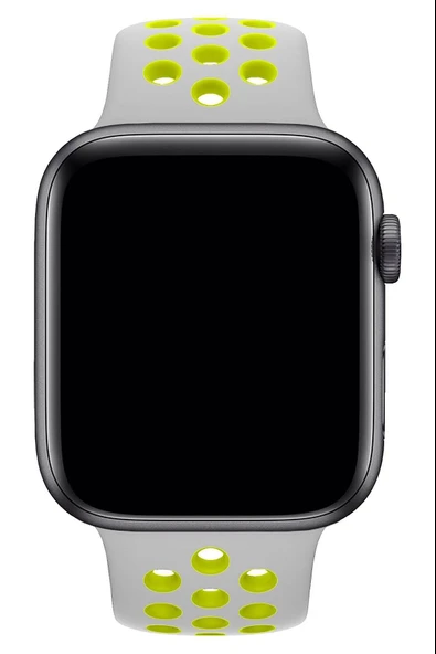 Apple Watch Series 4 44 MM Fileli Kordon Gri-Sarı - 3
