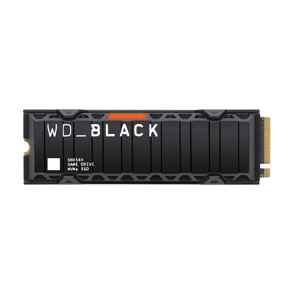 WD Black SN850X WDS100T2XHE 1TB 7300/6600 Gen4 Soğutuculu NVMe PCIe M.2 2280 SSD - 3