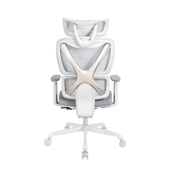 Unique-SX Yönetici ve Çalışma Koltuğu - Gri/Krem 74x119.5-129x65.5 cm - 4