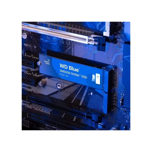 WD Blue SN5000 WDS100T4B0E 1TB 5150/4900 Gen4 NVMe PCIe M.2 2280 SSD - 3