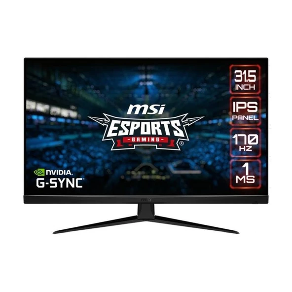 MSI 31.5 G321Q 2560x1440 (WQHD) 16:9 FLAT IPS 170HZ 1MS G-SYNC COMPATIBLE GAMING MONITOR
