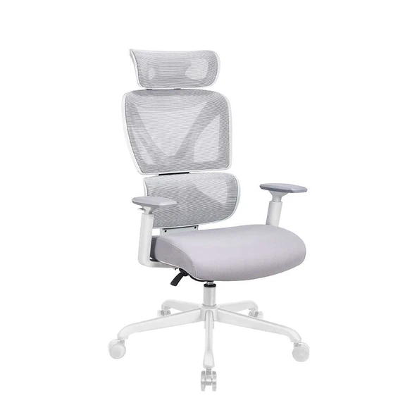 Unique-SX Yönetici ve Çalışma Koltuğu - Gri/Krem 74x119.5-129x65.5 cm - 2