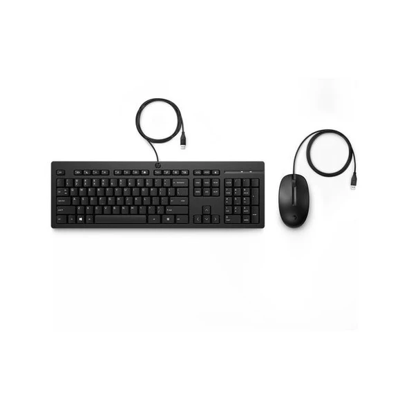 Hp 225 - 286J4Aa Kablolu Klavye Mouse Set ürün görseli 1