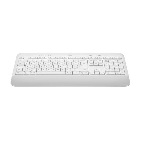Logitech K650 Signature 920-010973 Bluetooth Klavye Beyaz - 3