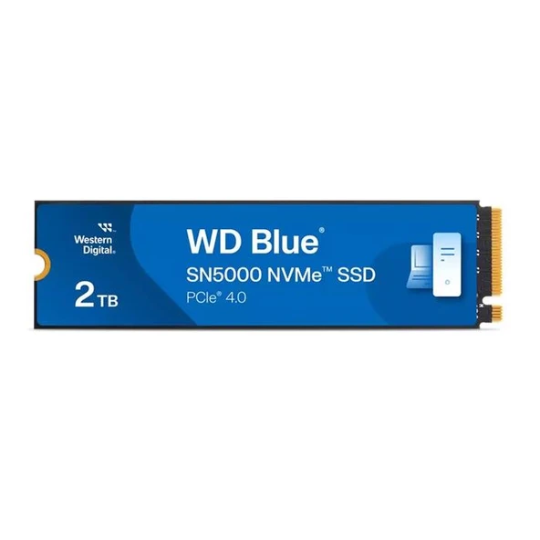 WD Blue SN5000 WDS200T4B0E 2TB 5150/4850 Gen4 NVMe PCIe M.2 2280 SSD - 3