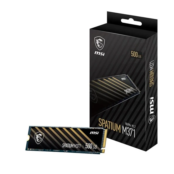 Msı 500Gb Spatıum M371 Nvme M.2 500Gb Ssd 2200-1150Mb/S