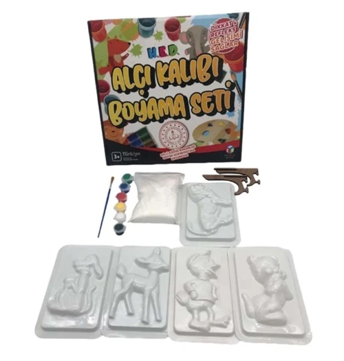 Alçı Kalıbı Boyama Seti