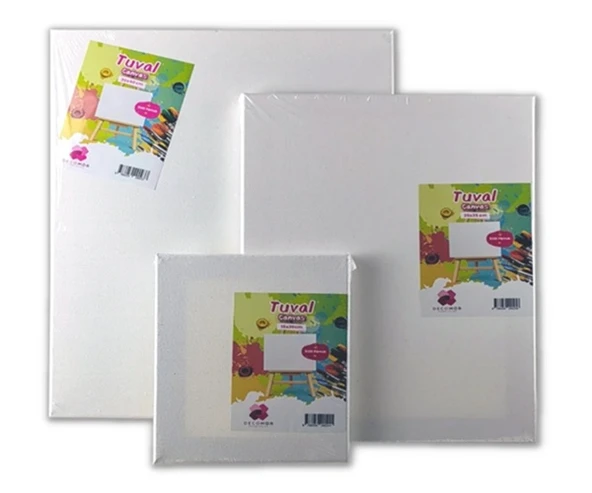Decomor Canvas Tuval 25X25 Tual - 3 adet