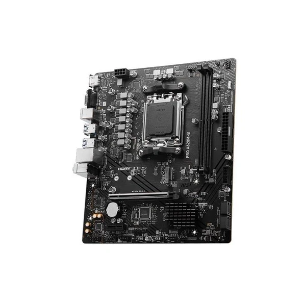 MSI Pro A620M-B AM5 Ryzen Vga Hdmi DDR5 Anakart - Resim 2