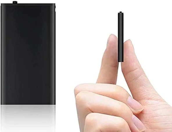 Dünyanın En Küçük Ses Kayıt Cihazı 24 Saat Kayıt Süresi 16 Gb Hafızalı KB14