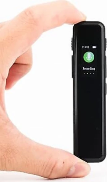 Dijital Led Ekranlı Ses Kayıt Cihazı 64 Gb Hafızalı Dinleme Cihazı KB90