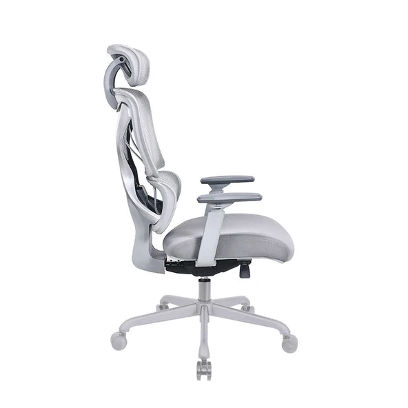 Unique-SX Yönetici ve Çalışma Koltuğu - Gri 74x119.5-129x65.5 cm - 2