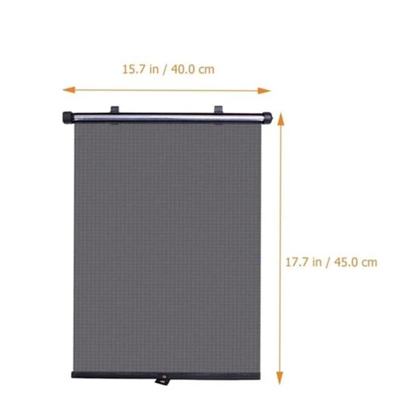 Hko Yan Cam Makaralı Perde Siyah 2 Li Takım - 4