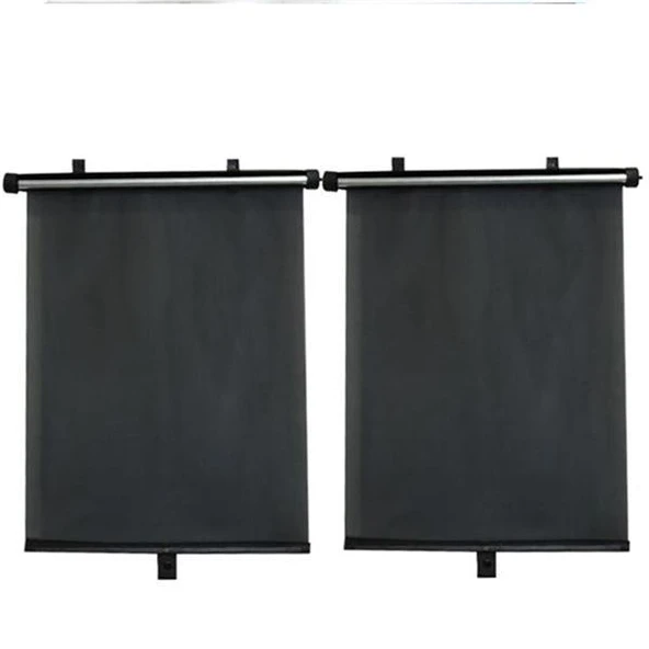 Hko Yan Cam Makaralı Perde Siyah 2 Li Takım