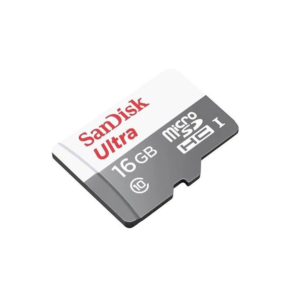 Sandisk 16Gb Micro Sd 80Mb/S Sdsquns-016G-Gn3Mn