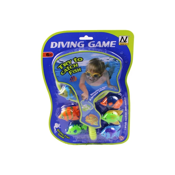 NL-08B - HAVUZ OYUNU - 5Lİ BALIKLAR KEPÇELİ 72