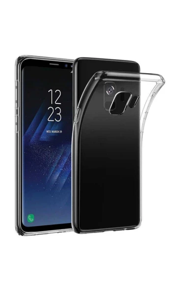 Samsung Galaxy S9 Premium Silikon Kılıf Şeffaf