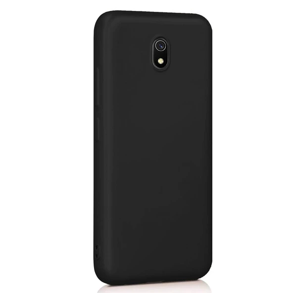 Xiaomi Redmi 8A Premium Silikon Kılıf Siyah
