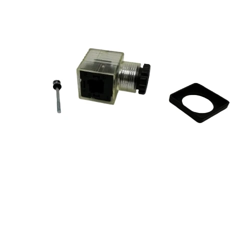 Pnömatik Valf Ventil Ledli Dar Soket 11mm 24 Ac/Dc