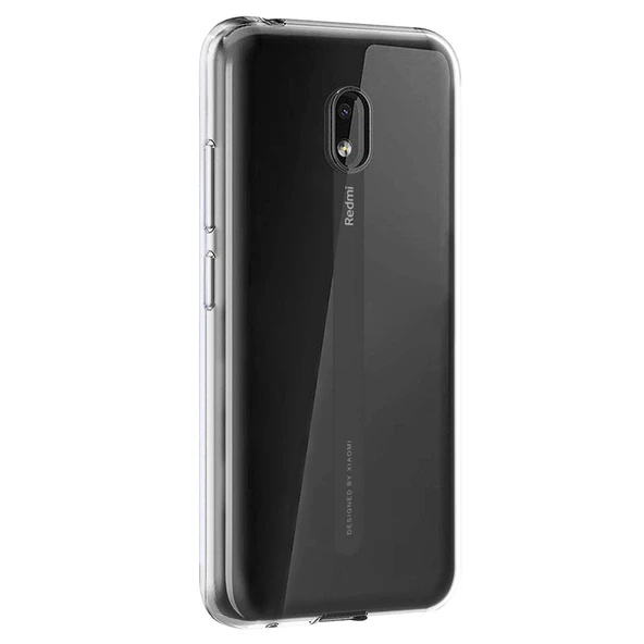 Xiaomi Redmi 8A Premium Silikon Kılıf Şeffaf