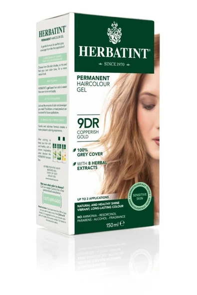 Herbatint Copperish Gold 9DR Saç Boyası