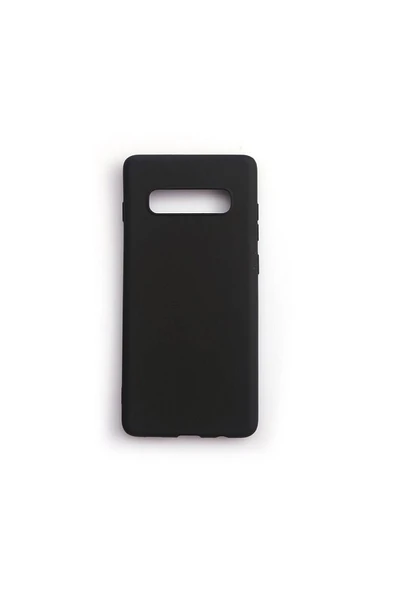 Samsung Galaxy S10 Plus Premium Silikon Kılıf Siyah