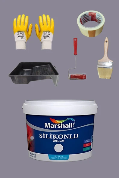 Marshall Silikonlu Özel Mat (Ekru) 15 LT