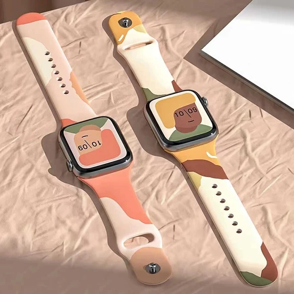 Apple Watch 7 45mm KRD-62 Silikon Kordon - 4