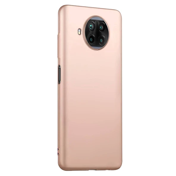Xiaomi Mi 10T Lite Premium Silikon Kılıf Gold
