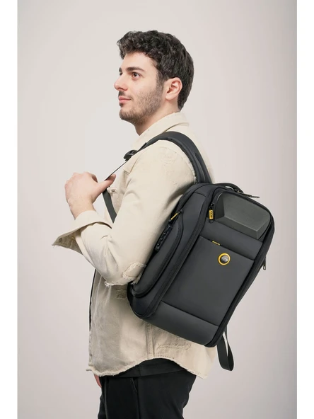 Ççs Erkek Sırt Laptop Çantası Siyah 51848 - 4