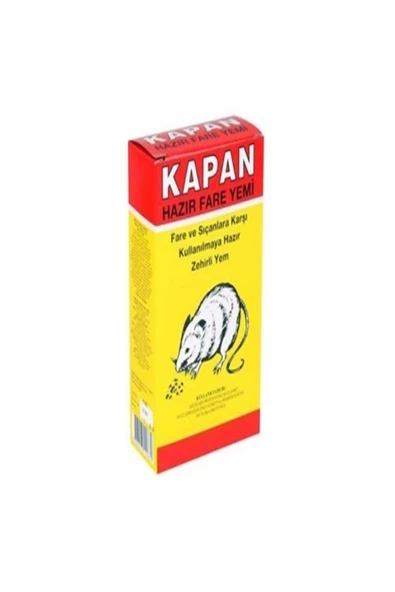 Kapan Hazır Fare Yemi ve Zehri