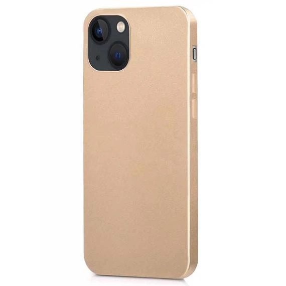 Apple iPhone 14 (6.1'') Premium Silikon Kılıf Gold
