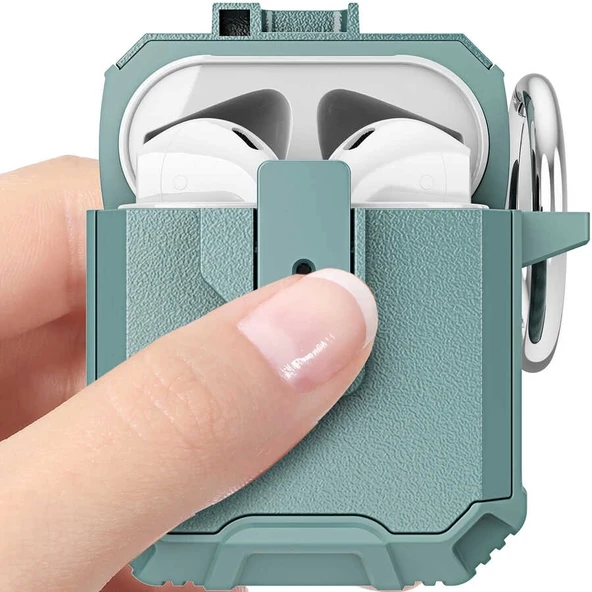 Apple Airpods Kılıf Zore Airbag 27 Silikon - 5