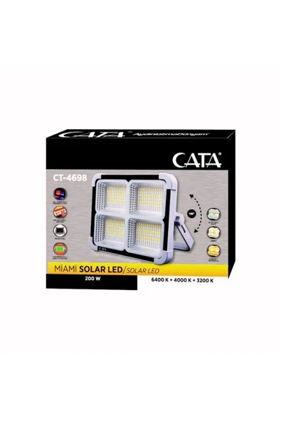 Cata 200W Miami Solar Led