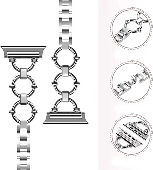 Apple Watch 7 45mm KRD-56 Metal Kordon - 3