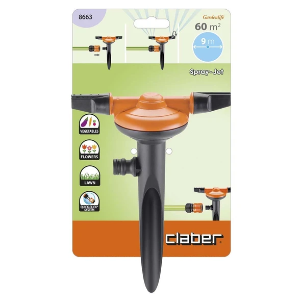 Claber 8663 Spray Jet Fıskiye - 2