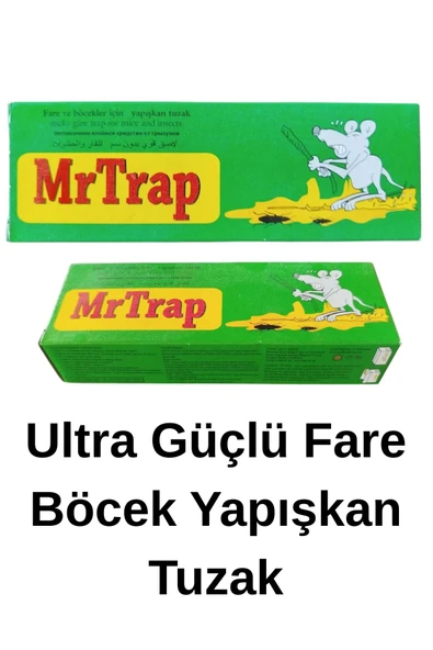 HAFSER Fare Haşere Böcek Yapışkanı Kullanıma Hazır Fare Tuzağı