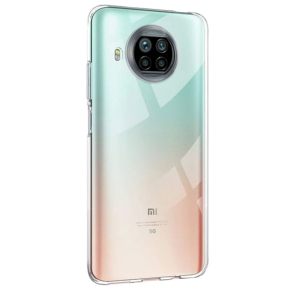 Xiaomi Mi 10T Lite Premium Silikon Kılıf Şeffaf
