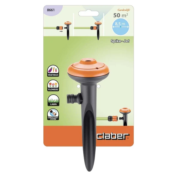 Claber 8661 Spike Jet Sulama Başlığı - 2