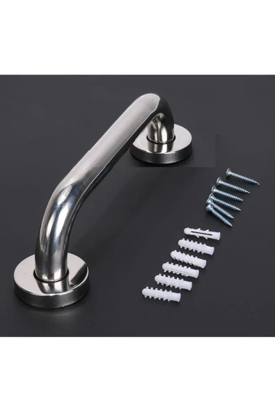 HAFSER 30 Cm Tutunma Barı Tutamak Wc Banyo Duş Klozet Küvet Yanı Kullanım Için . - 2