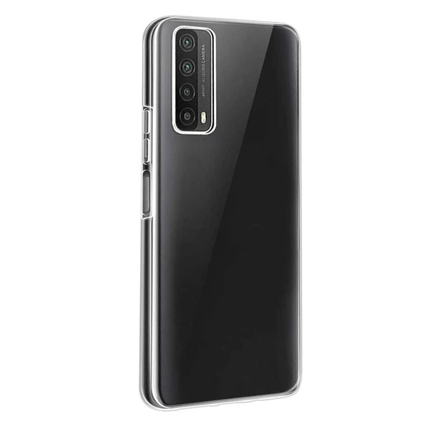Huawei P Smart 2021 Premium Silikon Kılıf Şeffaf