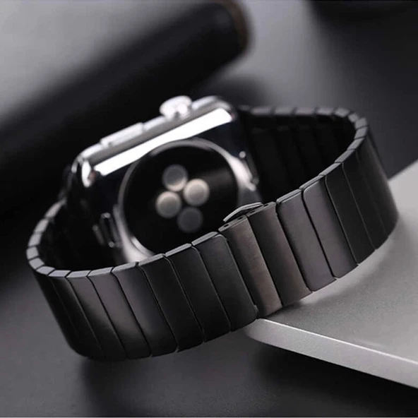 Apple Watch Ultra 49mm Kordon KRD-16 Seramik Strap Kayış - 3