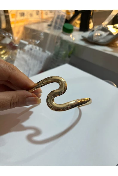 YEBİİ Geometrik Punk Bileklik , Kadınlar için Abartılı Yaprak Bileklik ve Kol YÜZÜK ürün görseli 1