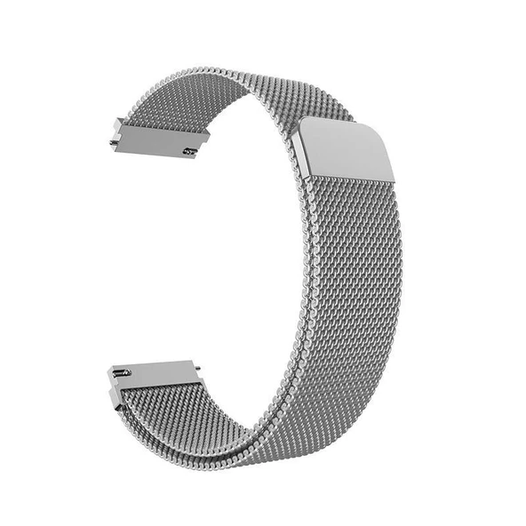 Huawei GT4 41mm Zore KRD-01 18mm Metal Hasır Kordon - 2